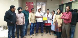 समाज में रक्तदान की जागरूकता फ़ैलाने भारत भर्मण पर निकले जयदेव रावतजी का छत्तीसगढ़ ब्लड डोनर फाउंडेशन